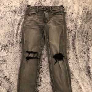 American Eagle super stretch jeans -extra short